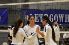 Wheaton Women's Volleyball  Wheaton Women's Volleyball vs Smith College. - Photo by Keith Nordstrom : Wheaton, Volleyball, Smith